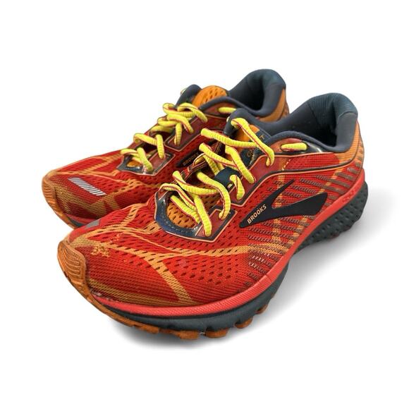 Brooks Shoes - Brooks Ghost12 Orange Turkey Trot Thanksgiving Running Shoes Women's 7B Shoes